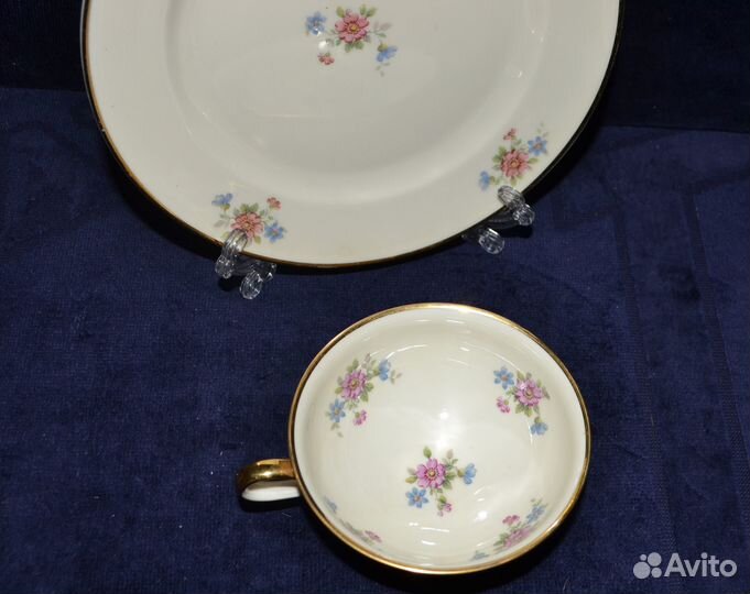 Чайная чашка и десертная тарелка Thomas Бавария