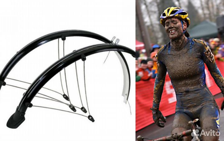 Крылья 26 от грязи и дождя