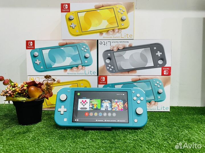 Nintendo switch lite прошитая (чип) 32/128GB
