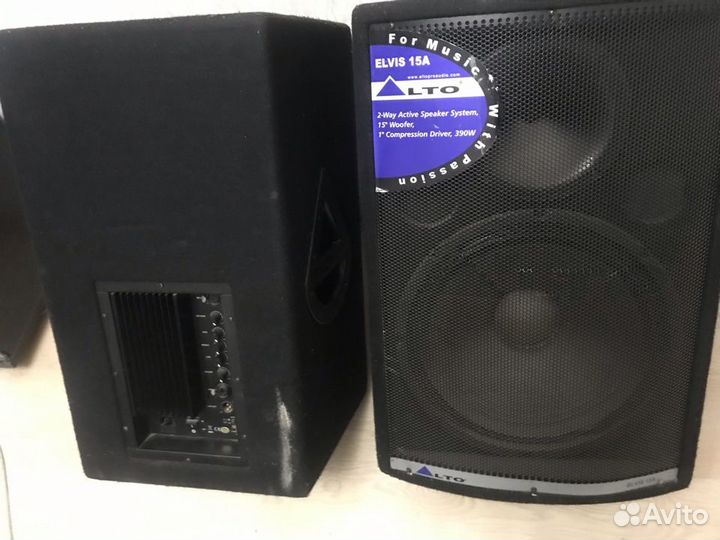 Концертный комплект alto elvis активный за пару