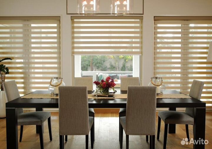 Рулонные шторы и жалюзи от производителя на заказ