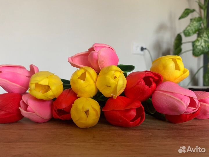 Тюльпаны искусственные