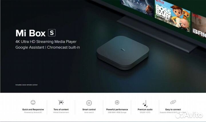 Тv приставка Xiaomi Mi Box S 2nd gen