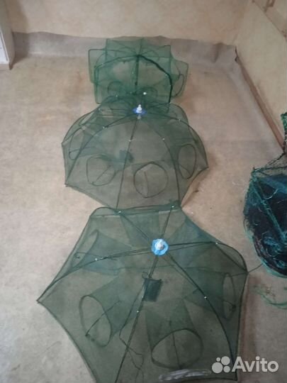 Раколовки зонтик 6- 8вх и книжка-8ах