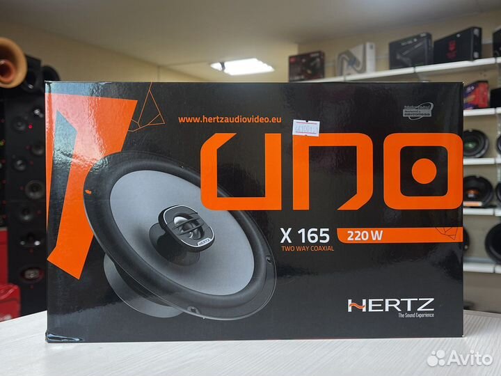 Динамики hertz x165 uno