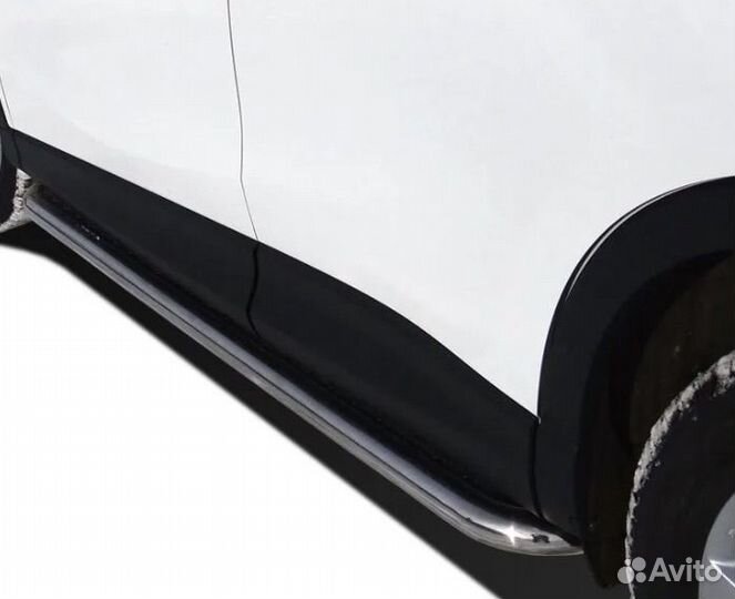 Обвес защита на бампера и пороги для Mazda cx-5