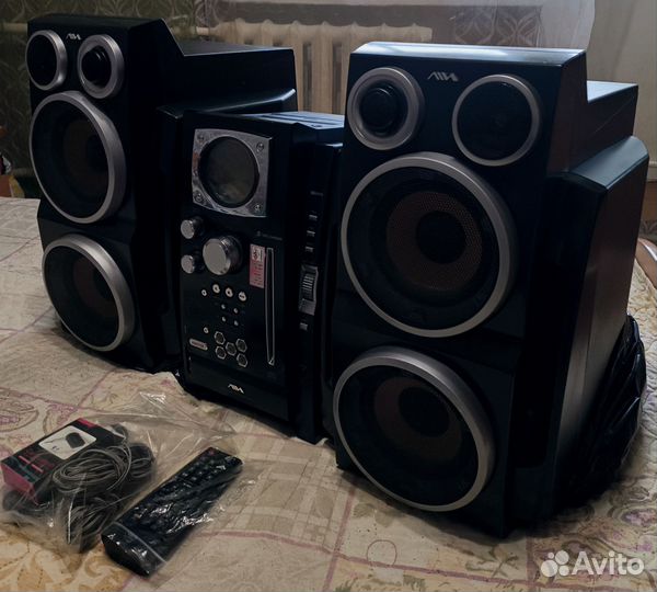 Мощный Музыкальный центр Aiwa CX-BK1 c Bluetooth