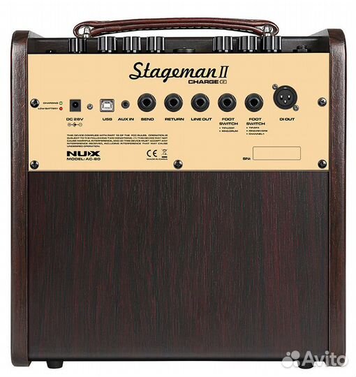 Комбоусилитель Nux AC-80 Stageman II