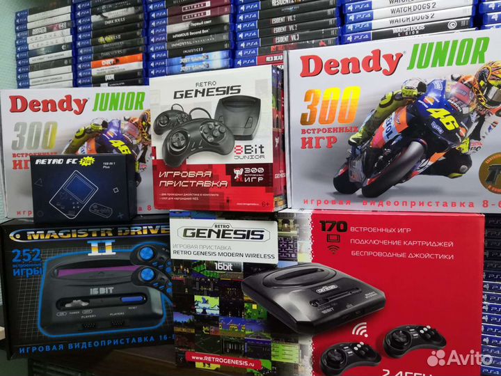 Sega dendy новые