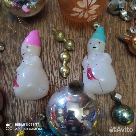 Елочные игрушки СССР одним лотом