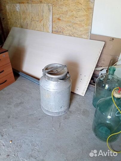 Фляга алюминиевая бу 40л