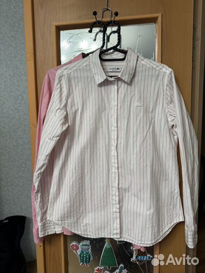 Рубашки женские lacoste и us polo 38 p