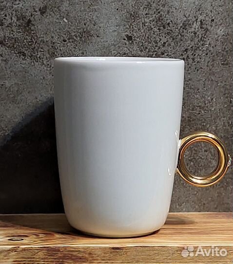 Кружка с кольцом 250 мл, новая