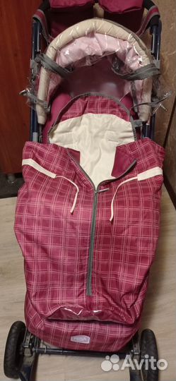 Детские санки коляска Ника 8-3