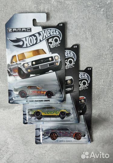 Hot wheels zamac 50 years