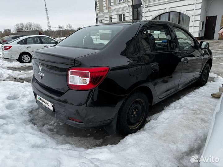 Renault Logan 1.6 МТ, 2017, 124 000 км