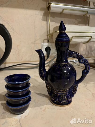 Кувшин-кумган и пиалы СССР