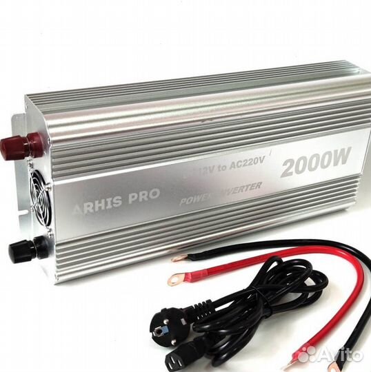 Инвертор 2000 Вт 12*220 ибп котла преобразователь
