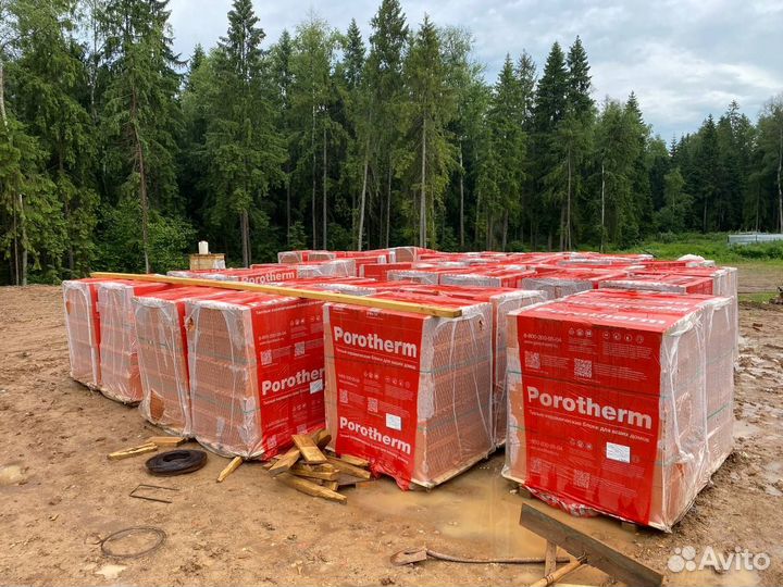 Керамический Блок Porotherm 38