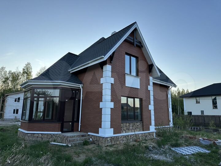 Коттедж 152 м² на участке 10 сот.