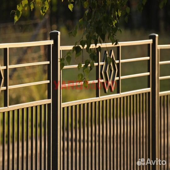 Ограждения парков и скверов в Константиновском