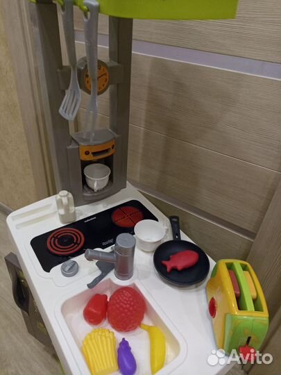 Кухня Smoby Studio Франция звук, конструктор