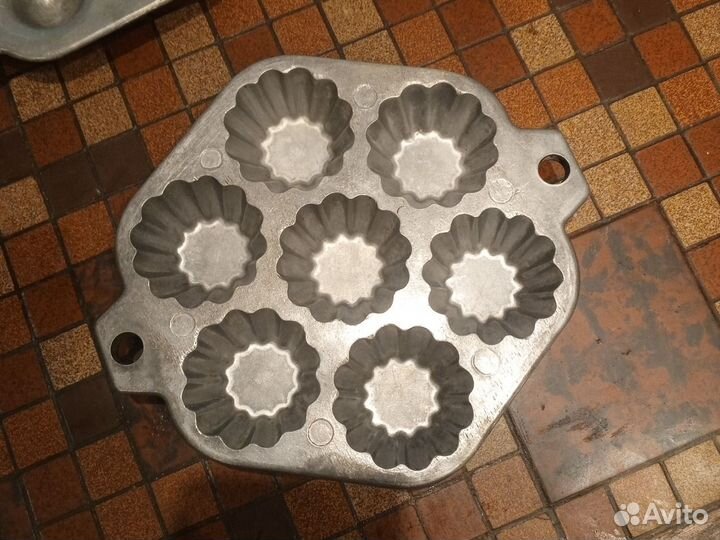 Форма для кексов-корзинок-торталеток СССР