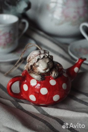 Елочная игрушка фарфоровая «Соня»