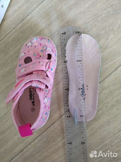 Туфли текстильные