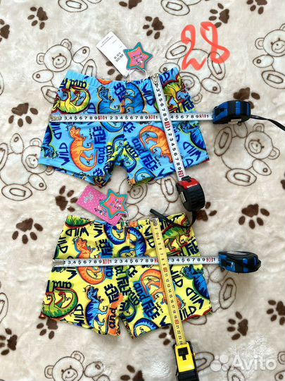 Плавки для мальчика с динозаврами новые р. 98-134
