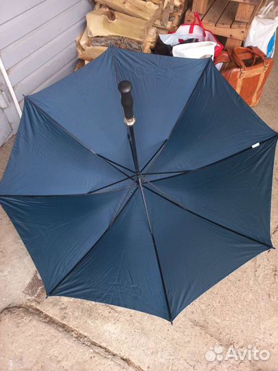 Зонт-трость, с большим куполом