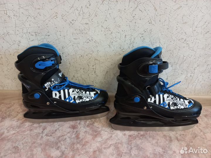 Коньки раздвижные rush action (38-41)