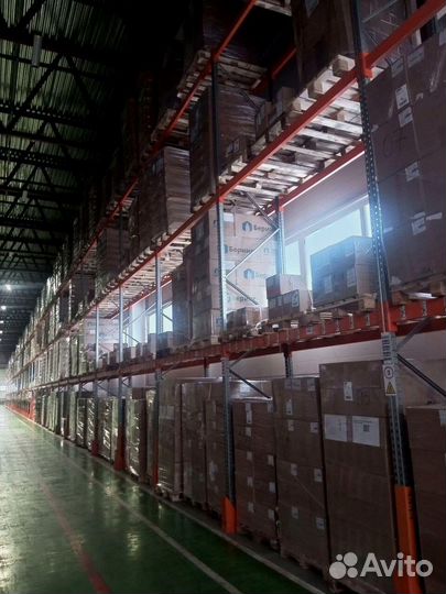 Фронтальные стеллажи складские паллетные Констрактор бу № 9855