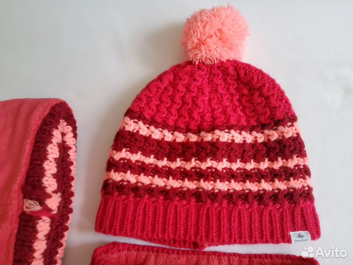 Шапки и снуд шарф Декатлон