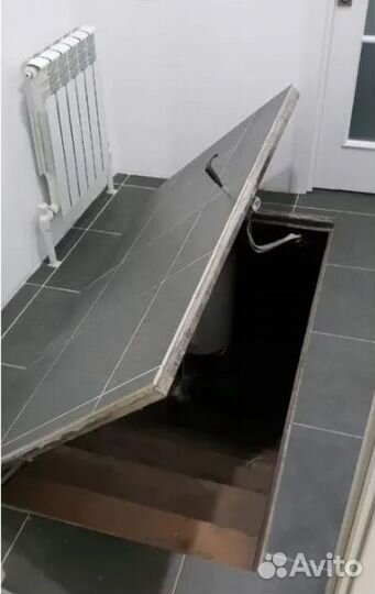 Напольный люк в подвал / погреб для дома / дачи