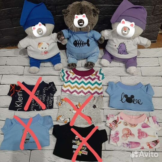 Одежда на кота Басика и Лили