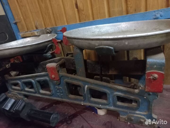 Весы торговые СССР с гирькамм