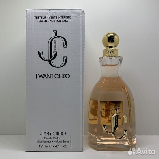 Jimmy Choo - I Want Choo 125ml Оригинал Тестер