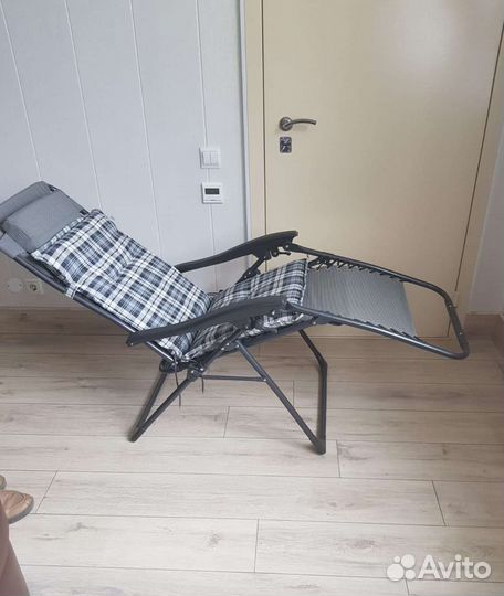 Шезлонг кресло раскладное