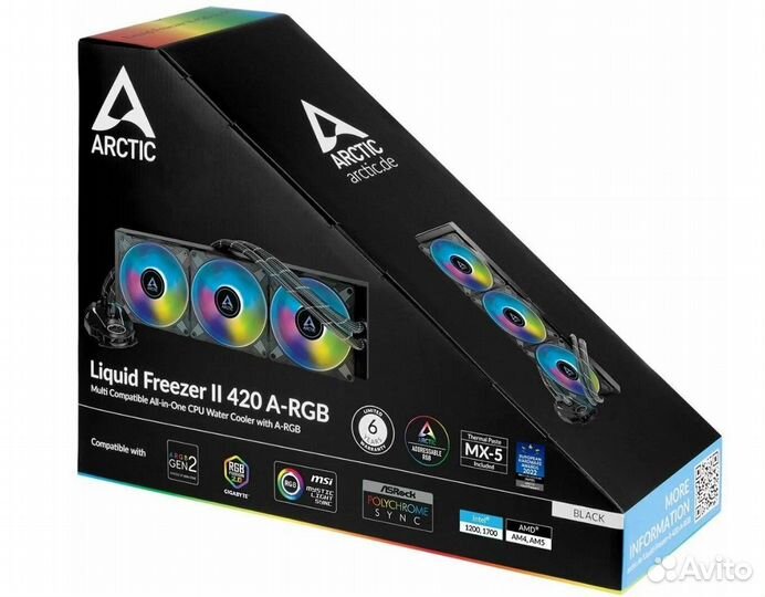 Сжо процессорный Arctic Liquid Freezer II 420 argb
