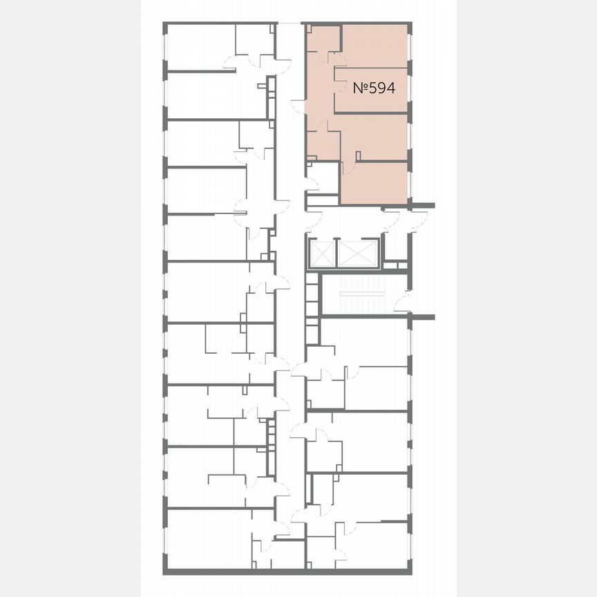3-к. апартаменты, 71,6 м², 11/17 эт.
