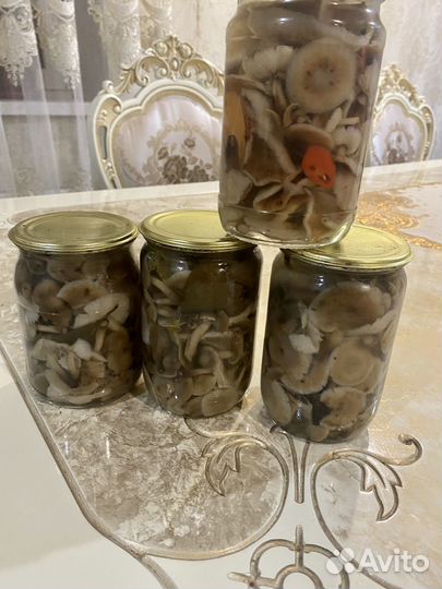 Грибы опята маринованные