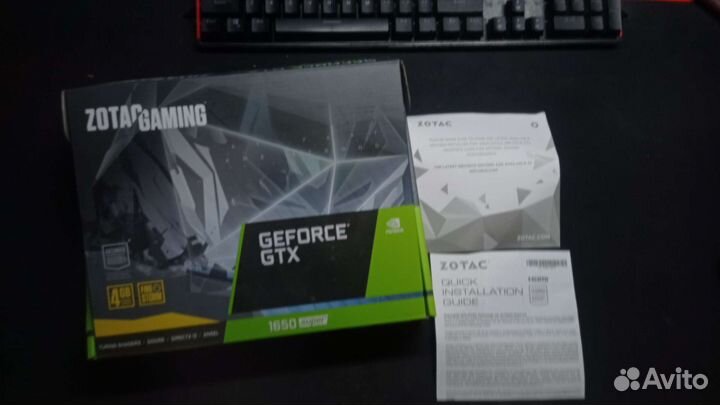 Zotac GeForce GTX 1650 super 4gb gddr6