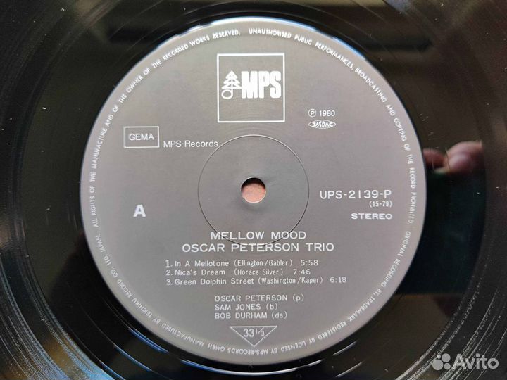 Oscar Peterson – Mellow Mood – MPS Japan 1980