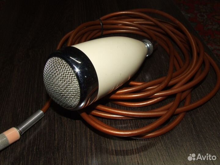 Винтажный микрофон Merula (кристалл микрофон)