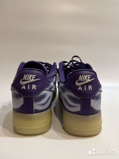 Nike Air Force 1 Skeleton Purple