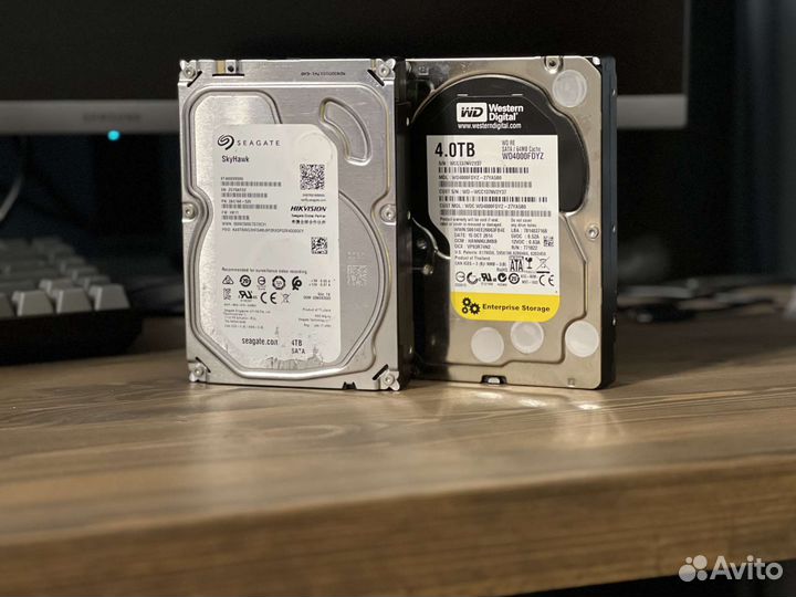 Жесткий диск SeaGate SkyHawk 4TB