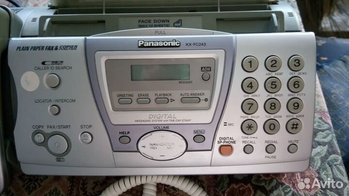 Факс Panasonic KX-FC243RU