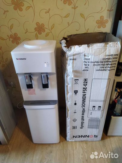 Кулер для воды sonnen FSE-02H, напольный, нагр/охл