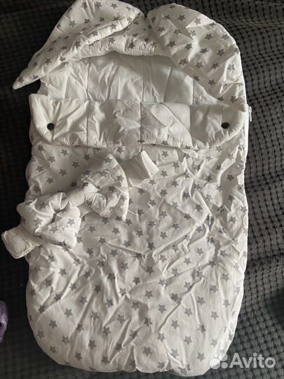 Конверт на выписку летний для мальчика летний